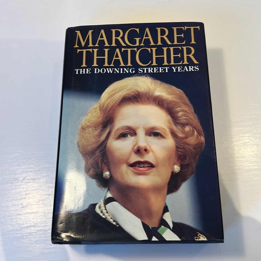 Margaret Thatcher The Downing Street Years 1993 Harper Collins First Edition